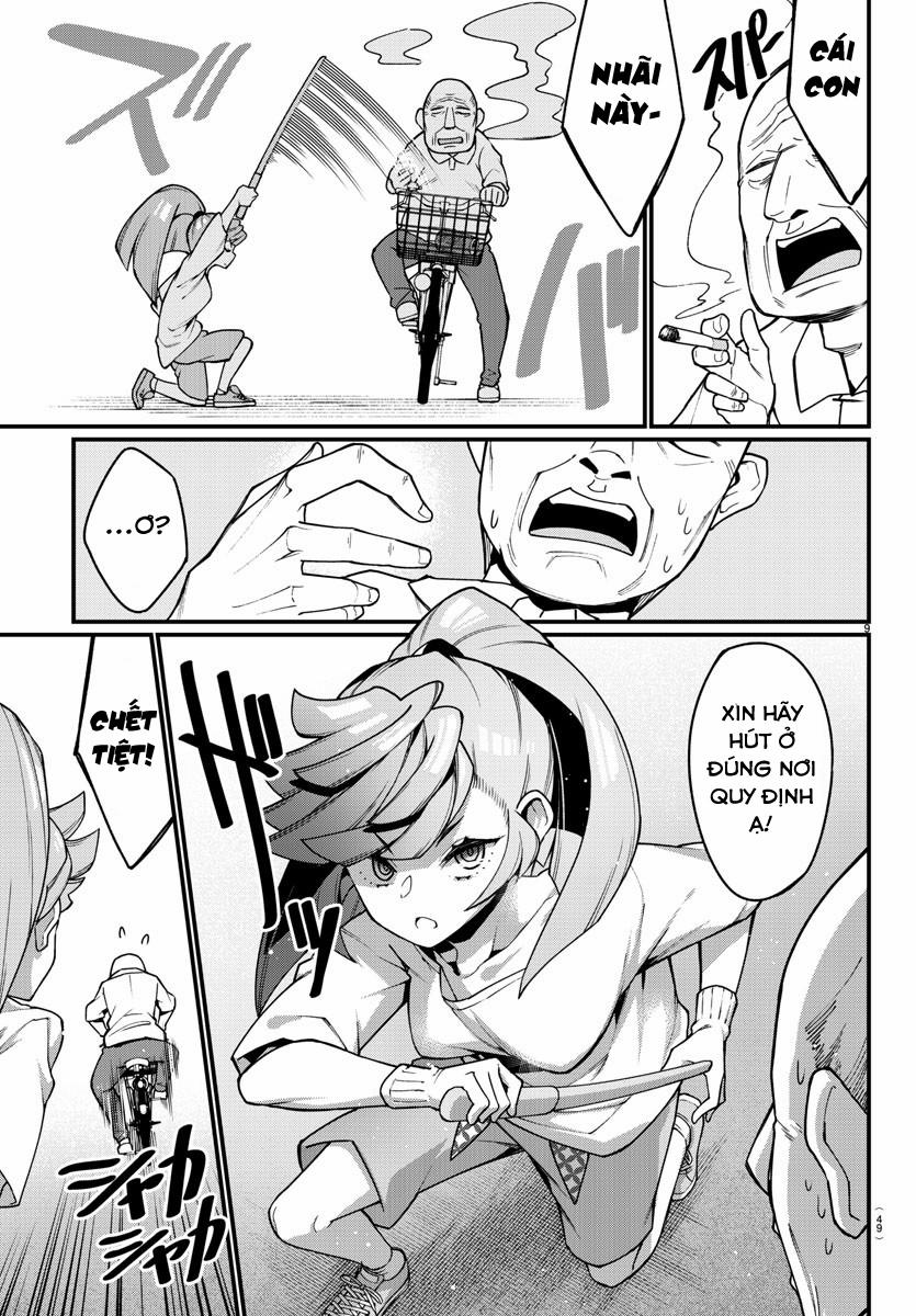 Ashigei Shoujo Komura-San 18 trang 9