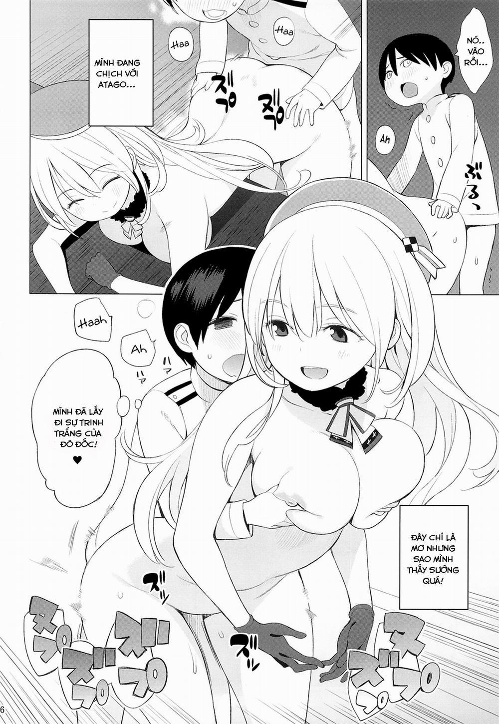 Atago to Chiisana Teitoku-san (Kantai Collection) Chương Oneshot Trang 13