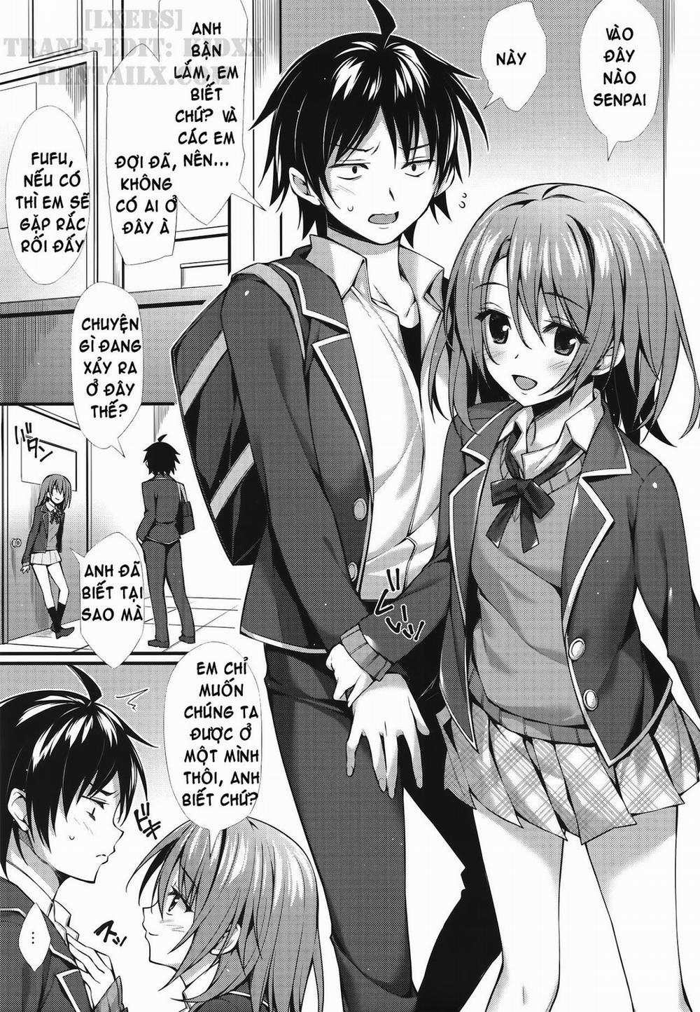 Atashi No Daisuki Na Senpai♥ (Yahari Ore No Seishun Love Come Wa Machigatteiru) Chương Oneshot Trang 4