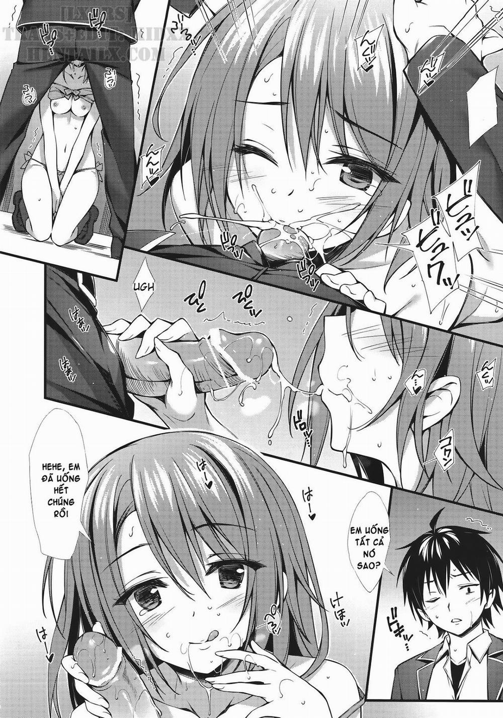 Atashi No Daisuki Na Senpai♥ (Yahari Ore No Seishun Love Come Wa Machigatteiru) Chương Oneshot Trang 9