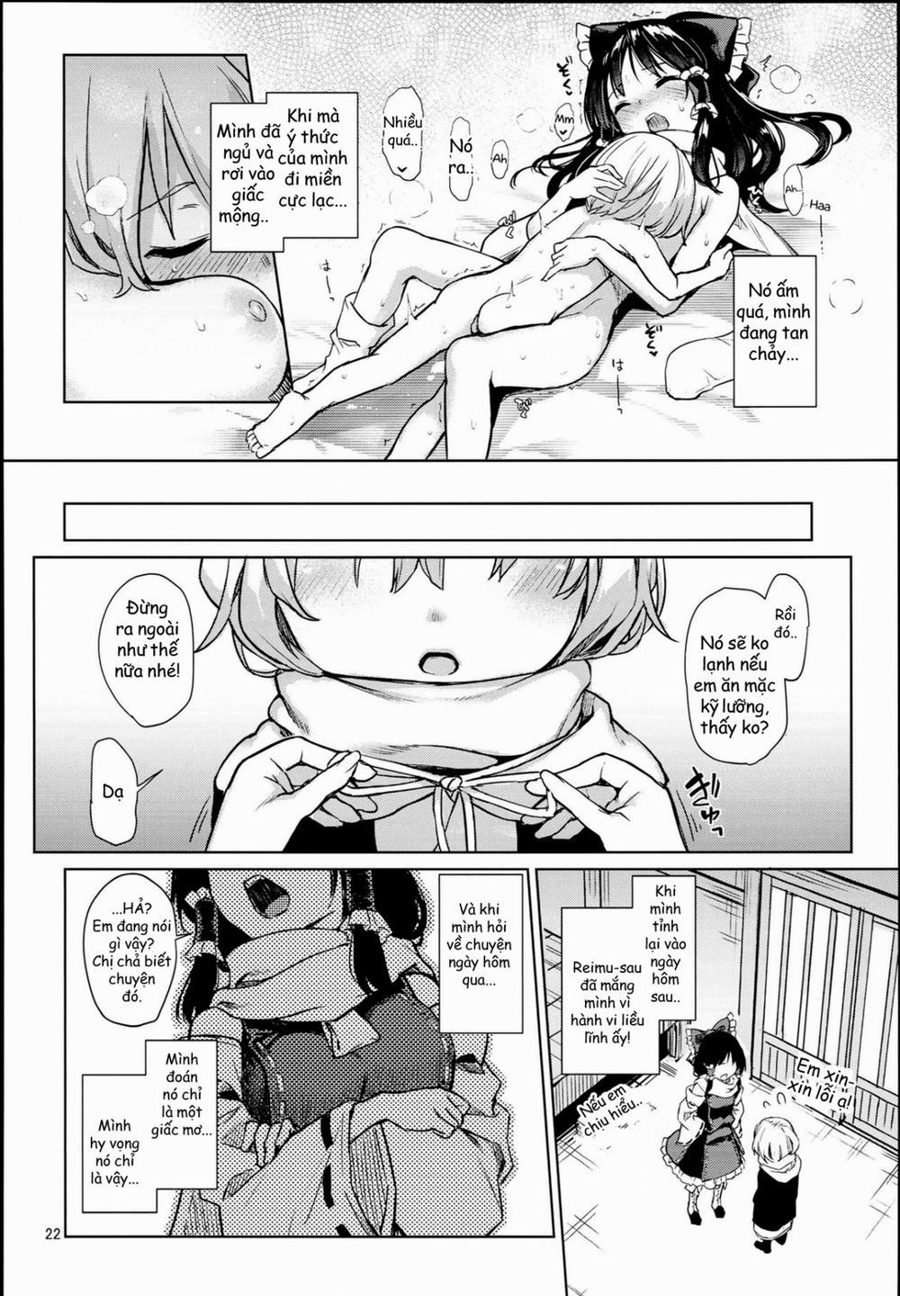 Atatame Jouzu no Reimu-san (Touhou Project) Oneshot trang 21