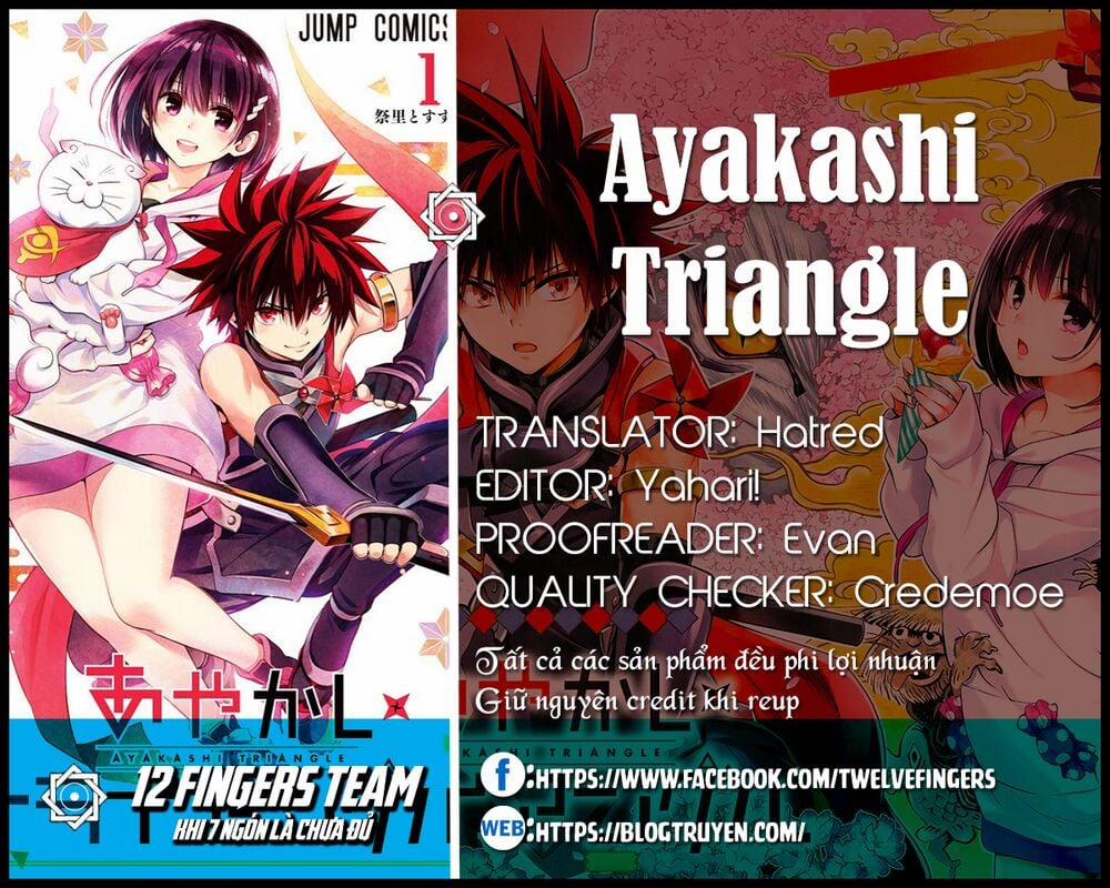 Ayakashi Triangle 8 trang 1