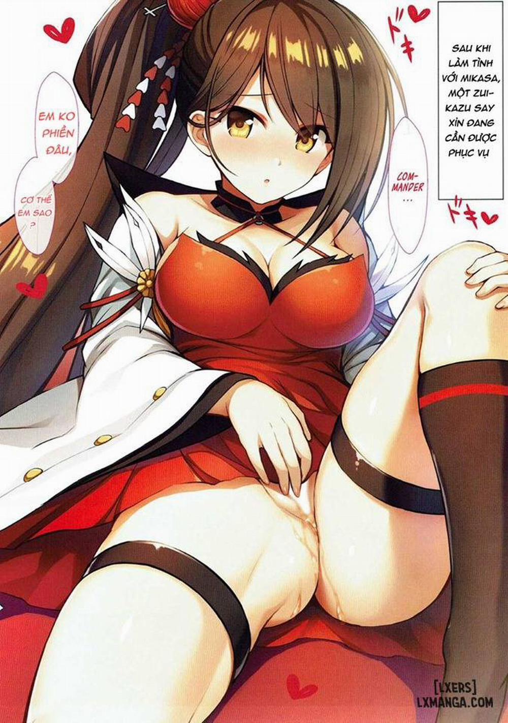 AzuLan Shikoshiko Bokou SeikatsuAzuLan Shuryoku Kantai Ecchi na Daienkai Chương Oneshot Trang 5