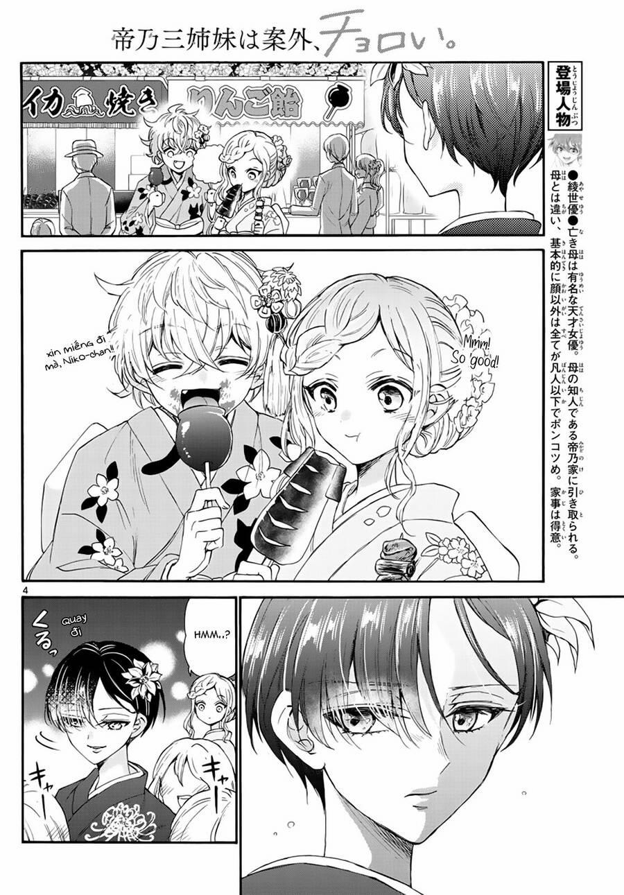 Ba Chị Em Nhà Mikadono Dễ Đối Phó Thật Đấy 10 trang 3