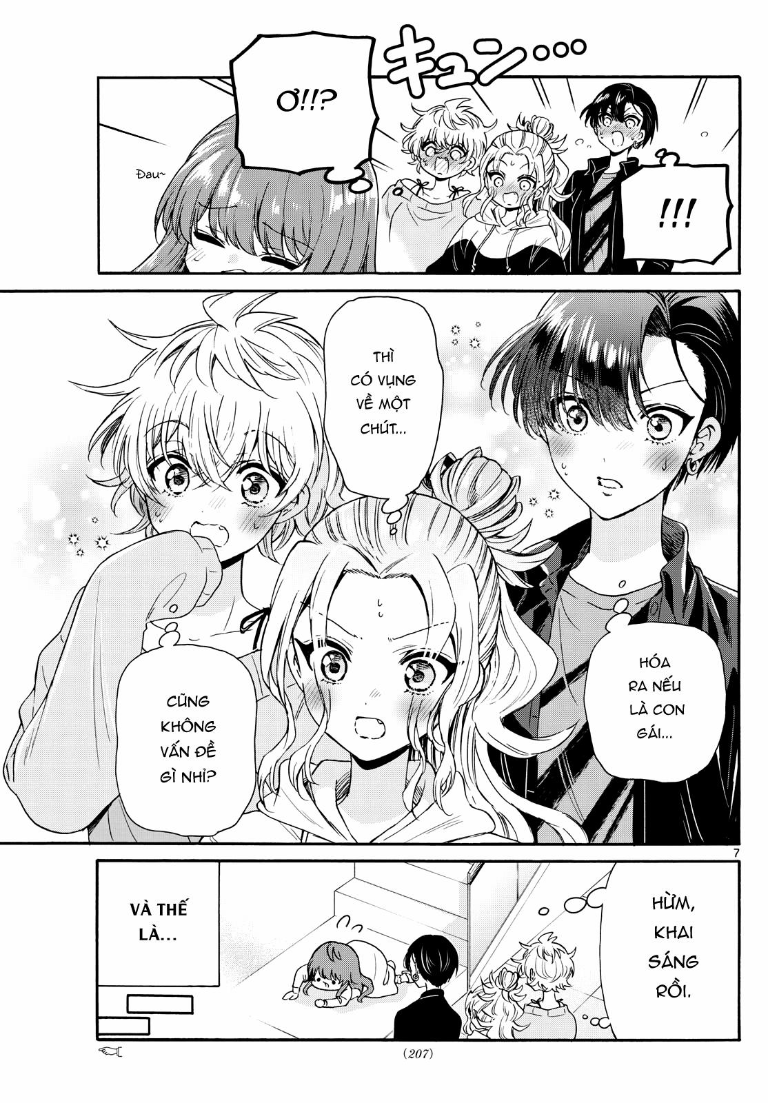 Ba Chị Em Nhà Mikadono Dễ Đối Phó Thật Đấy 142 trang 7