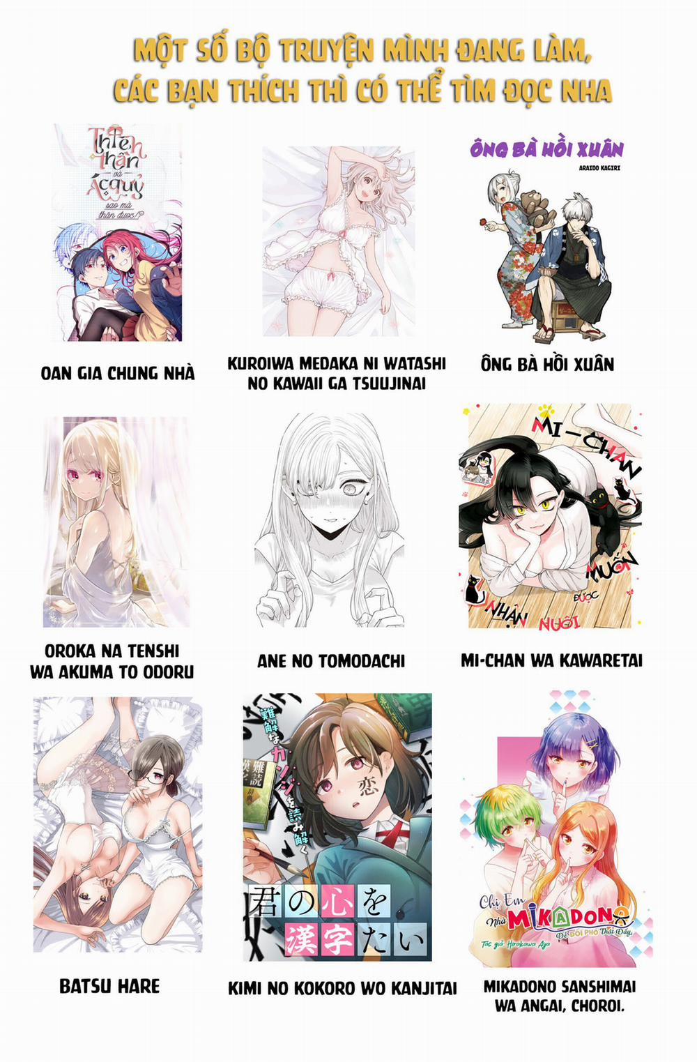 Ba Chị Em Nhà Mikadono Dễ Đối Phó Thật Đấy 143 trang 21