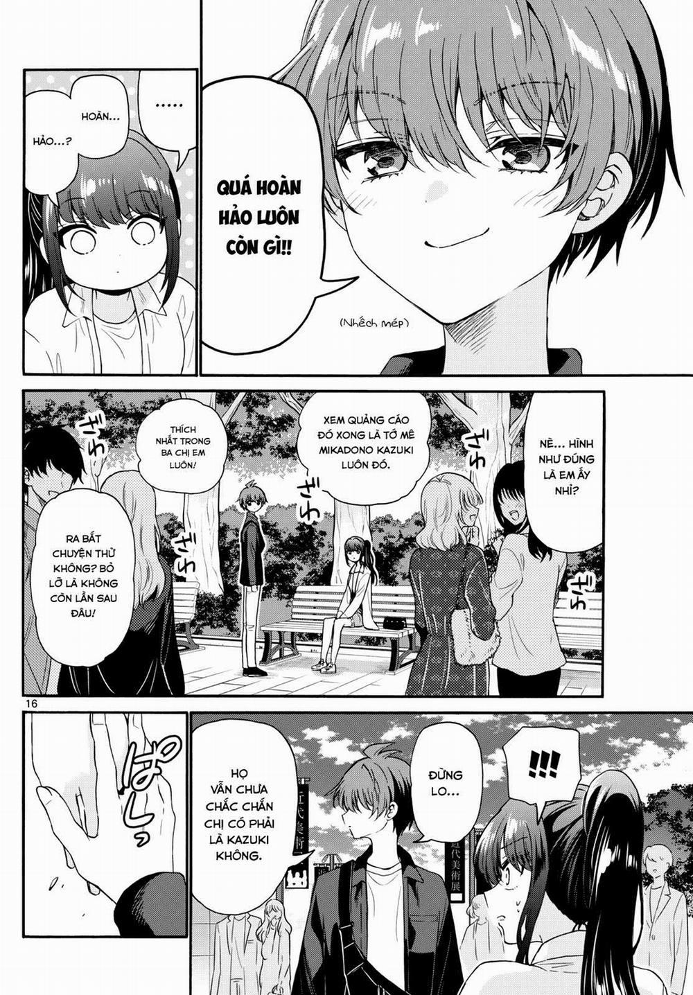 Ba Chị Em Nhà Mikadono Dễ Đối Phó Thật Đấy 147 trang 32