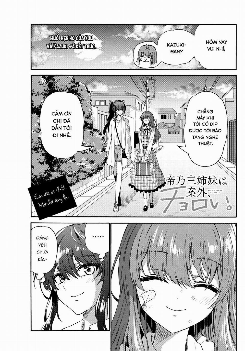 Ba Chị Em Nhà Mikadono Dễ Đối Phó Thật Đấy 149 trang 1