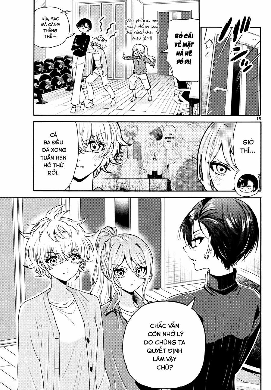 Ba Chị Em Nhà Mikadono Dễ Đối Phó Thật Đấy 153 trang 15