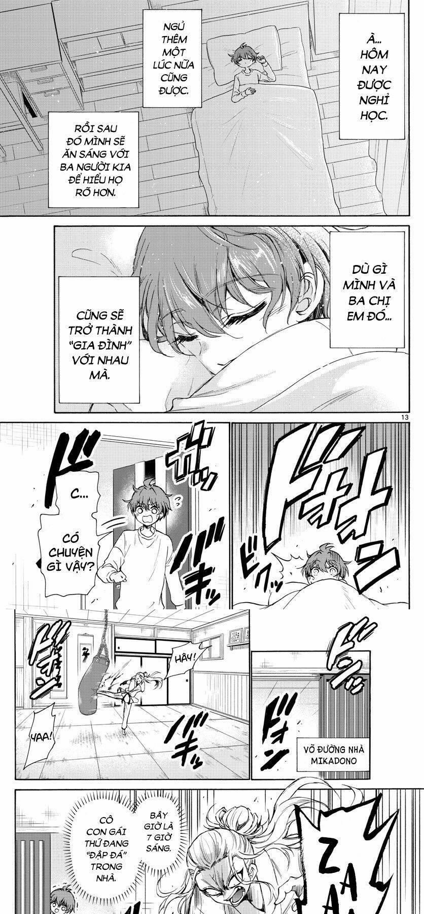 Ba Chị Em Nhà Mikadono Dễ Đối Phó Thật Đấy 2 trang 10