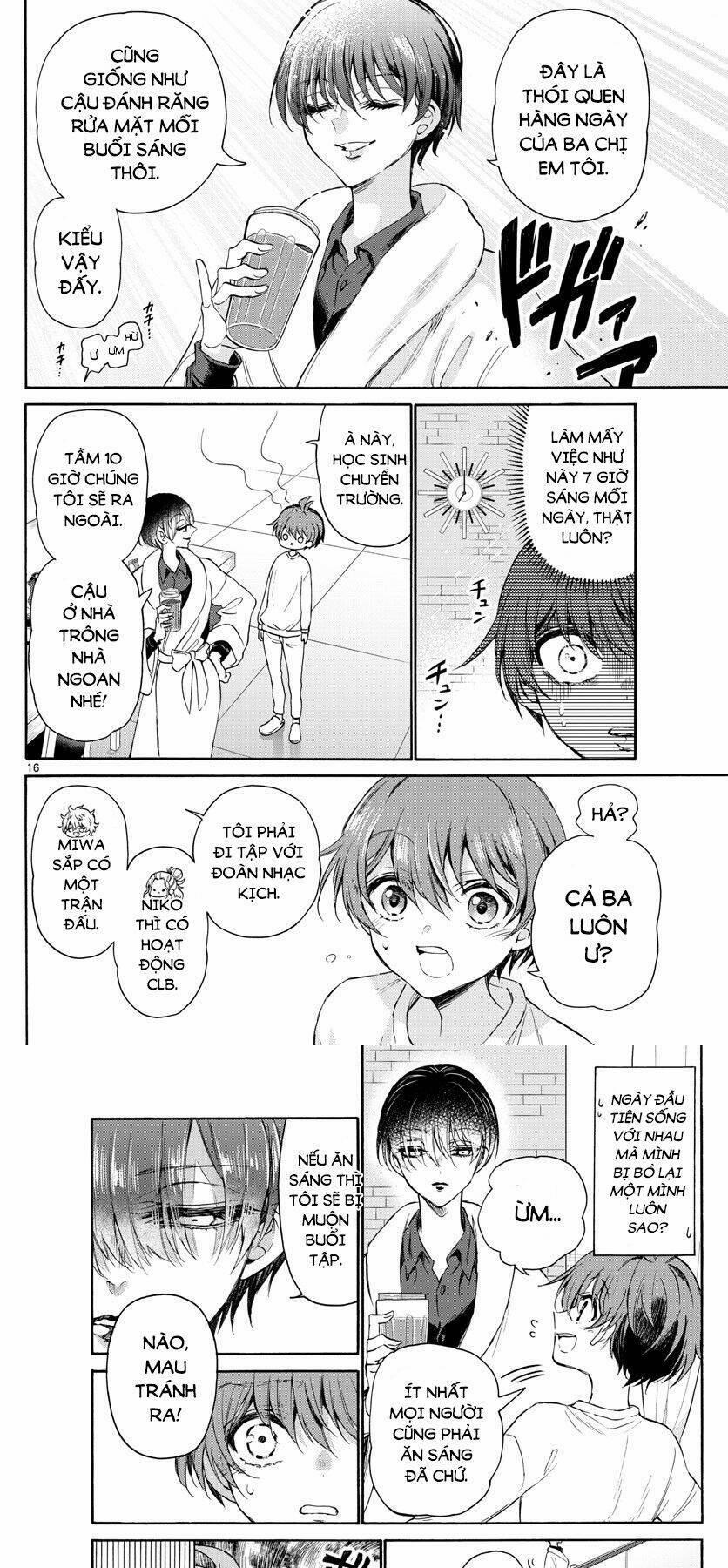 Ba Chị Em Nhà Mikadono Dễ Đối Phó Thật Đấy 2 trang 12