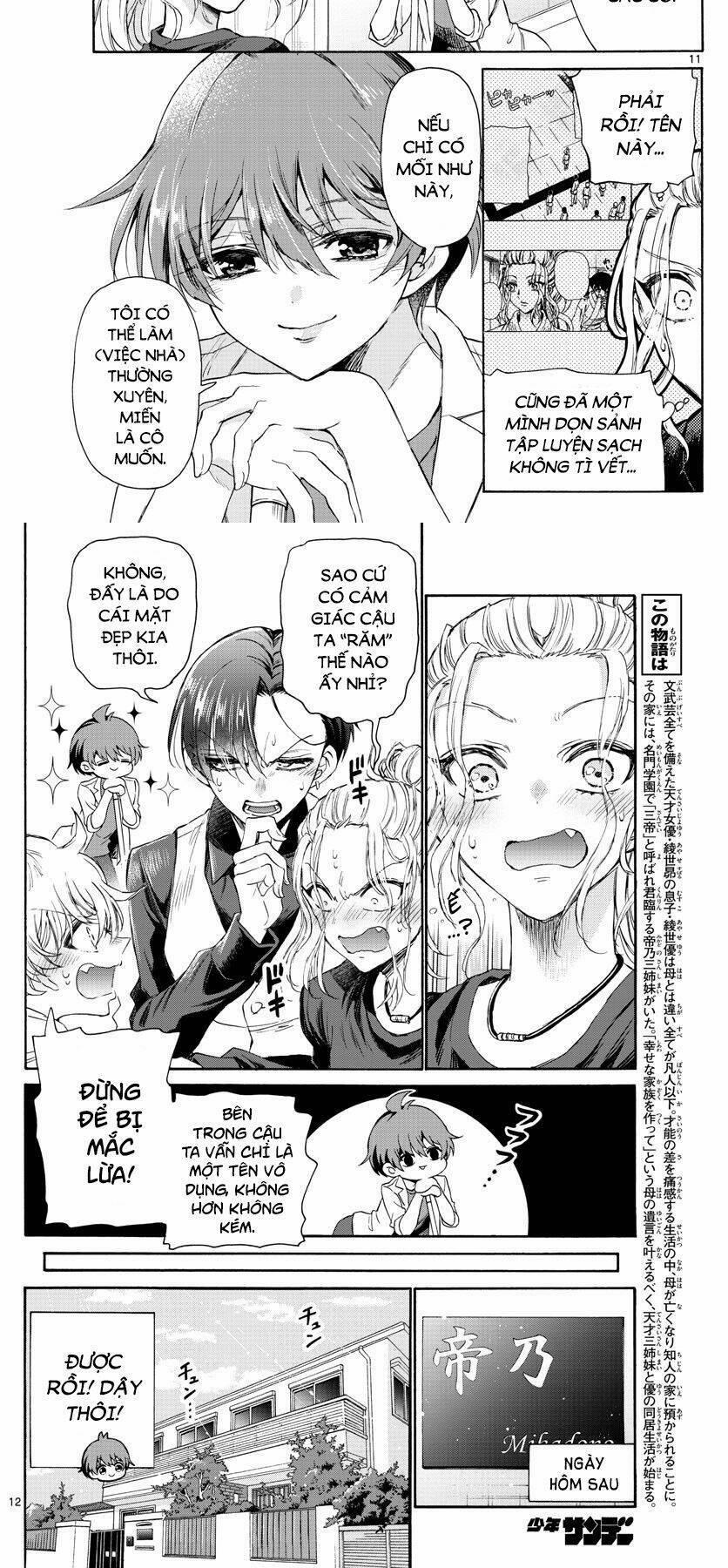 Ba Chị Em Nhà Mikadono Dễ Đối Phó Thật Đấy 2 trang 9