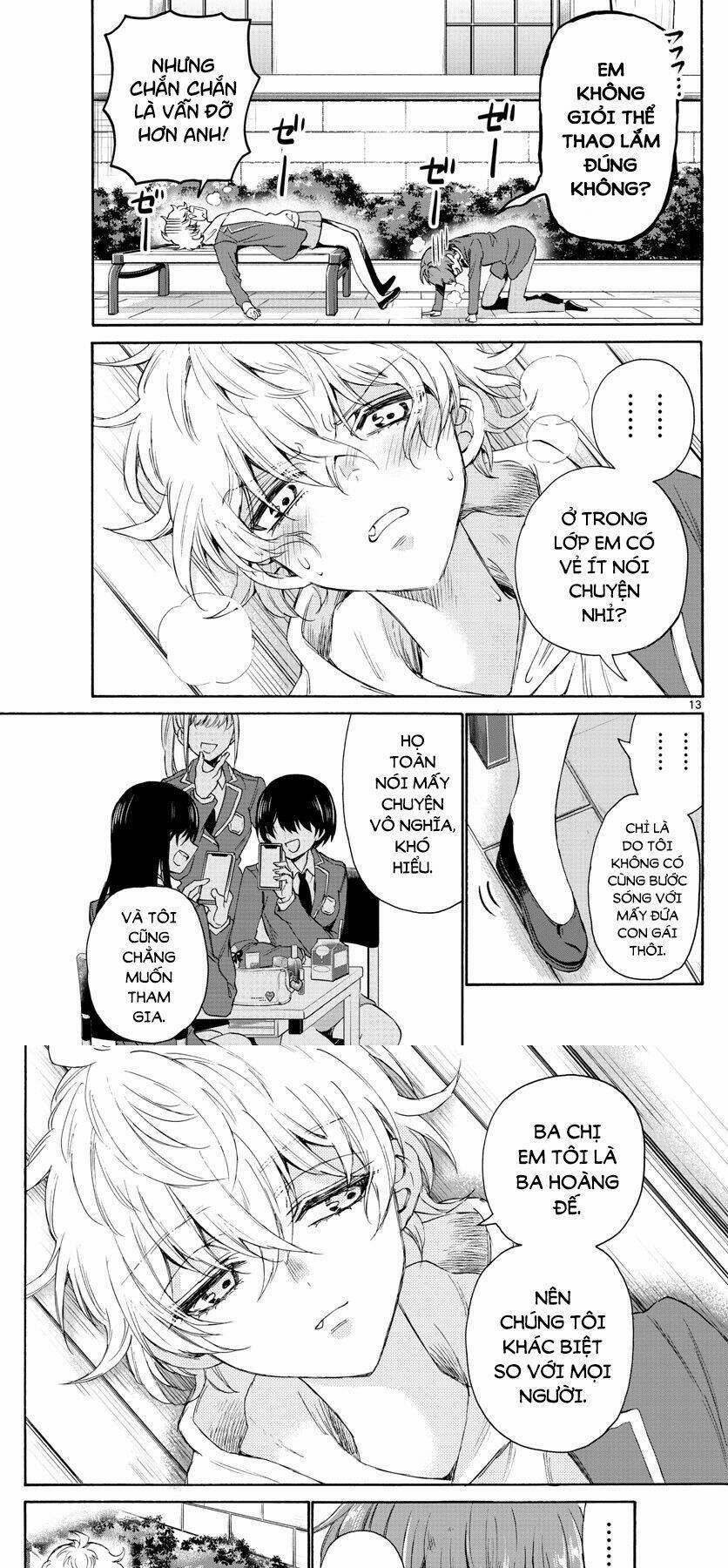 Ba Chị Em Nhà Mikadono Dễ Đối Phó Thật Đấy 4 trang 10