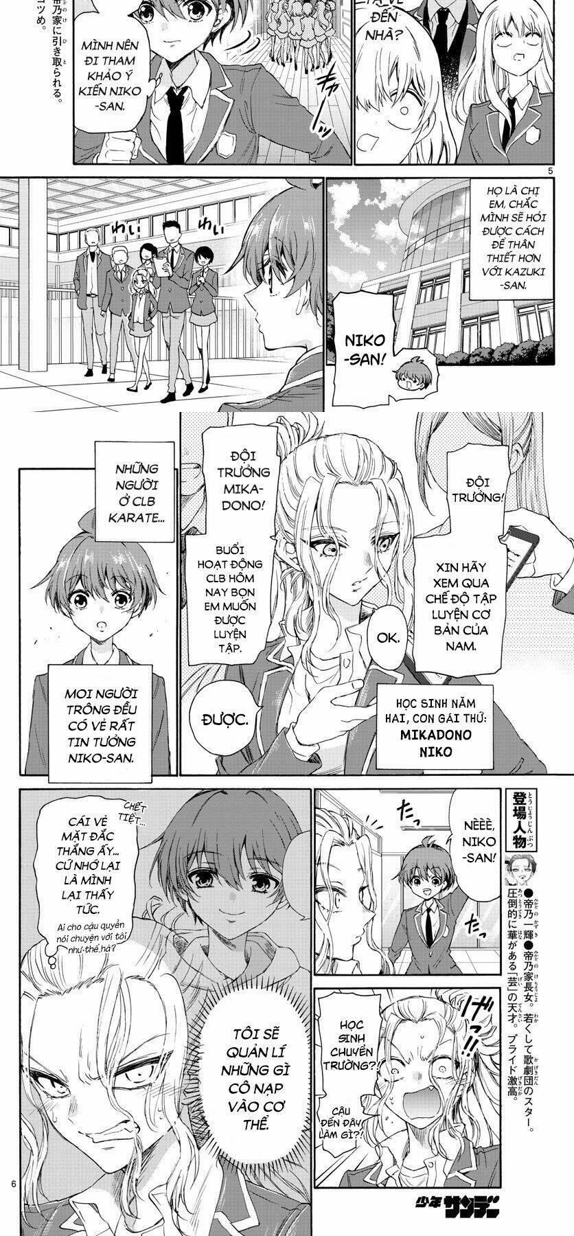 Ba Chị Em Nhà Mikadono Dễ Đối Phó Thật Đấy 4 trang 5