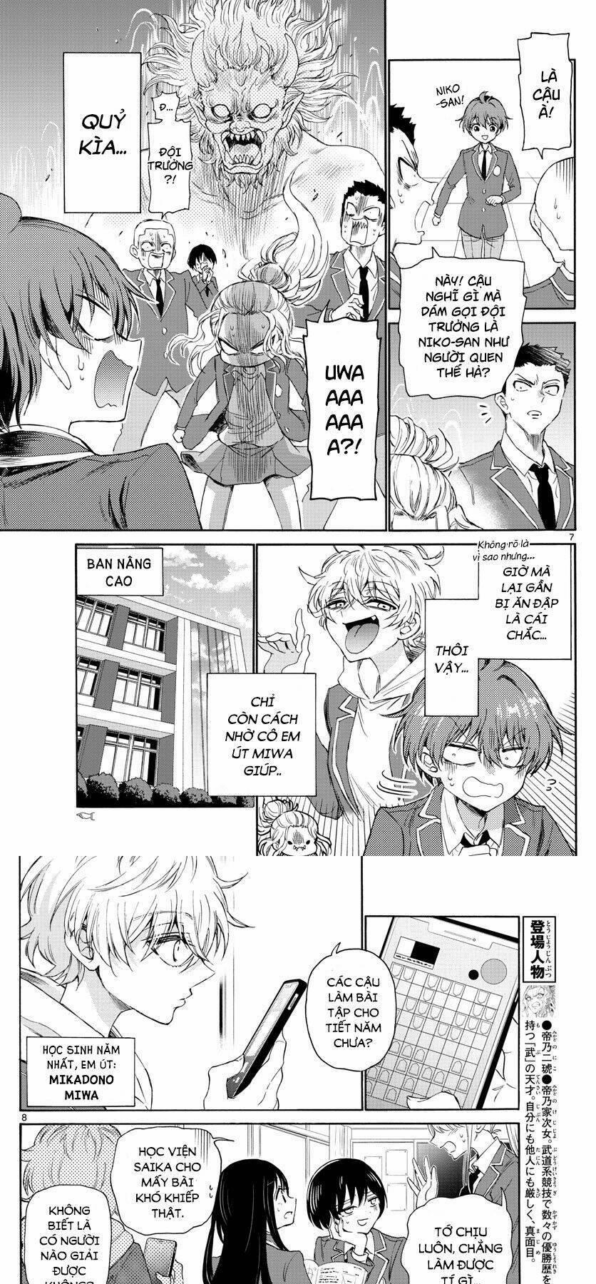 Ba Chị Em Nhà Mikadono Dễ Đối Phó Thật Đấy 4 trang 6