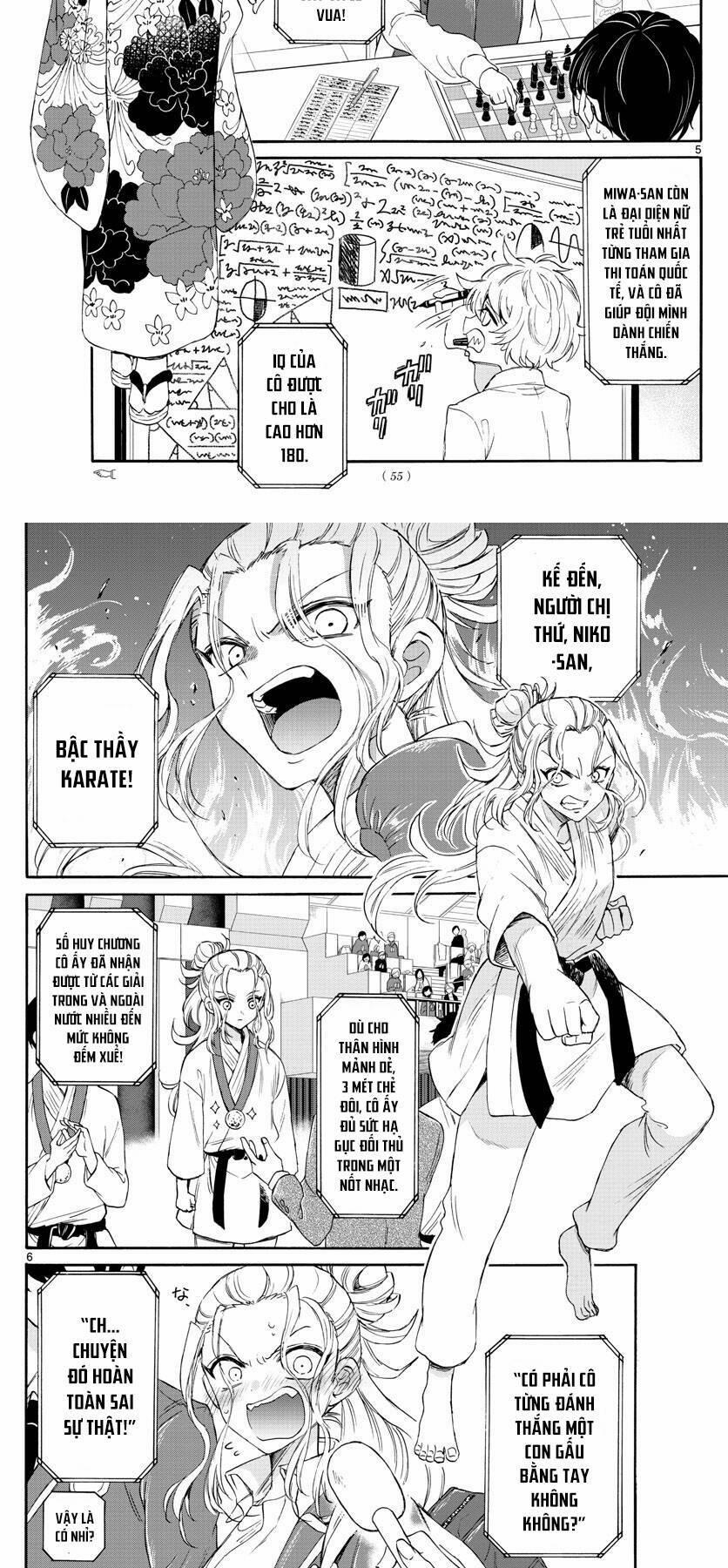 Ba Chị Em Nhà Mikadono Dễ Đối Phó Thật Đấy 6 trang 5