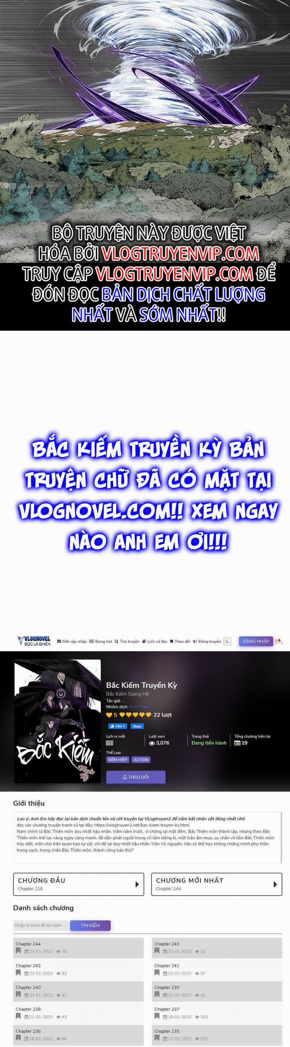 Bắc Kiếm Giang Hồ 150 trang 72