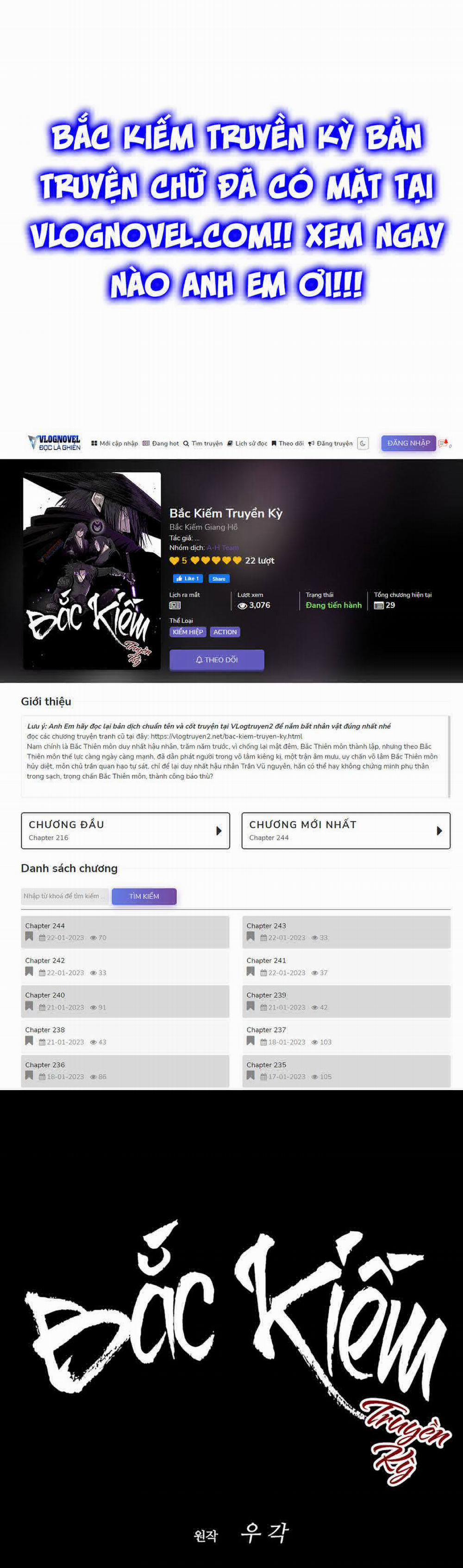 Bắc Kiếm Giang Hồ 150 trang 9