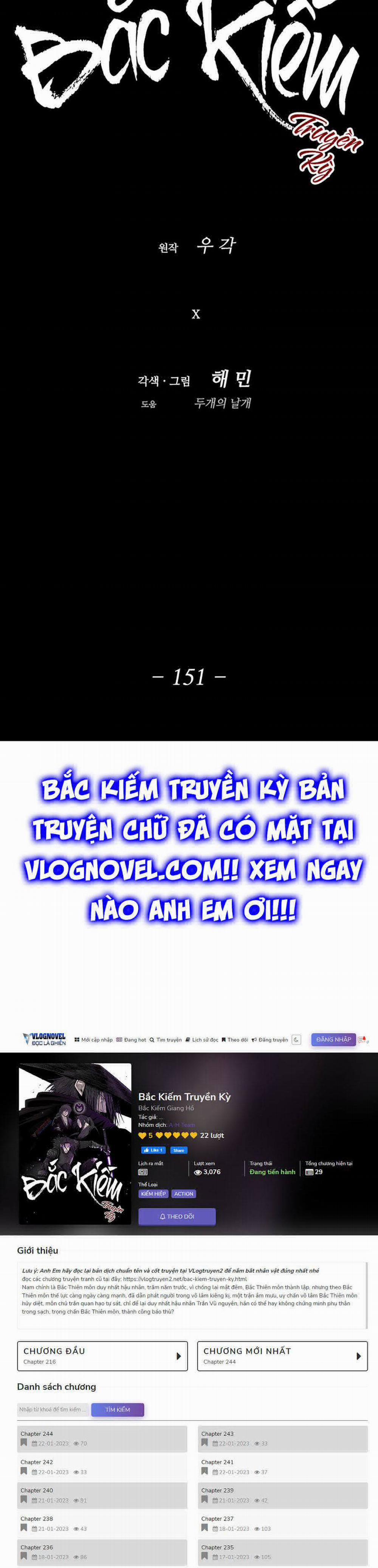 Bắc Kiếm Giang Hồ 151 trang 20