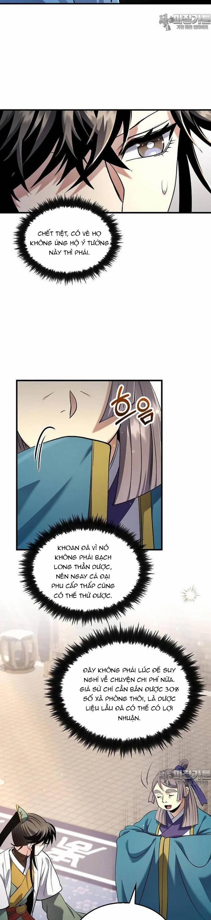 Bác Sĩ Trùng Sinh Về Murim 162 trang 31