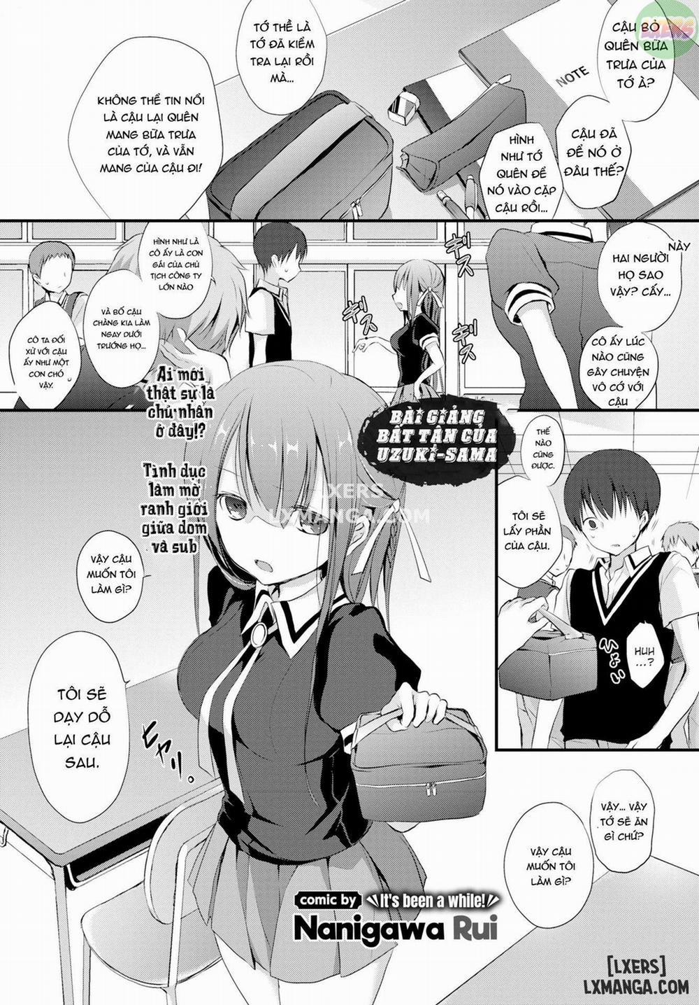 Bài Học Bất Tận của Uzuki-sama Oneshot trang 3