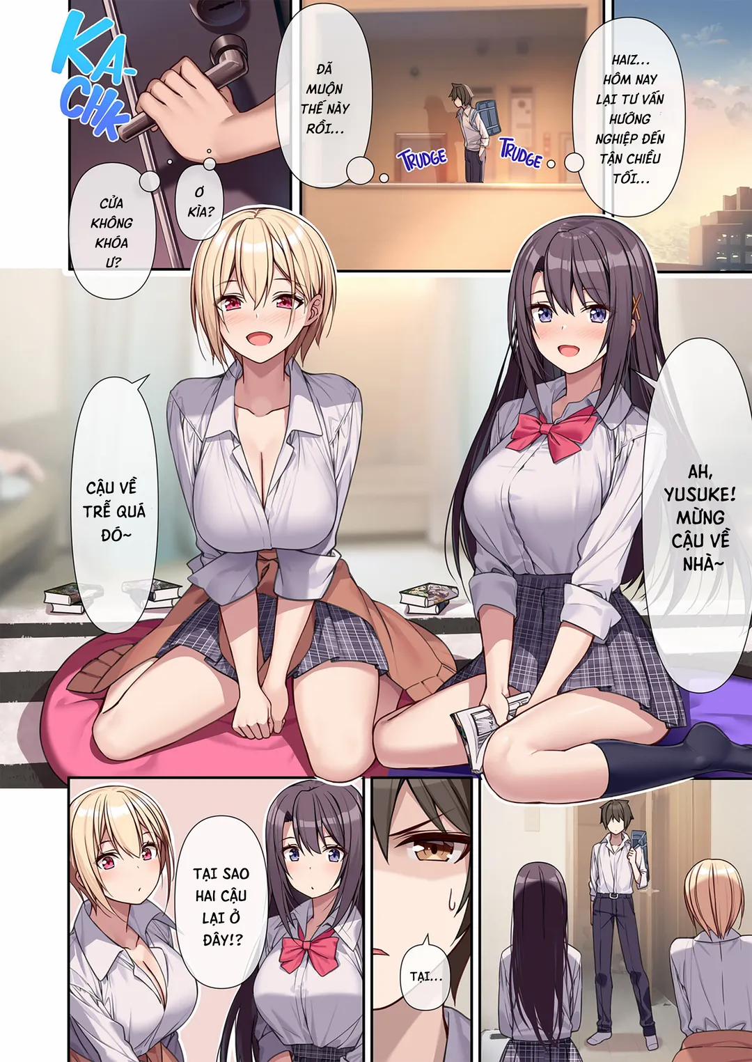 Bạn gái luân phiên – Mối tình tay ba Oneshot trang 3