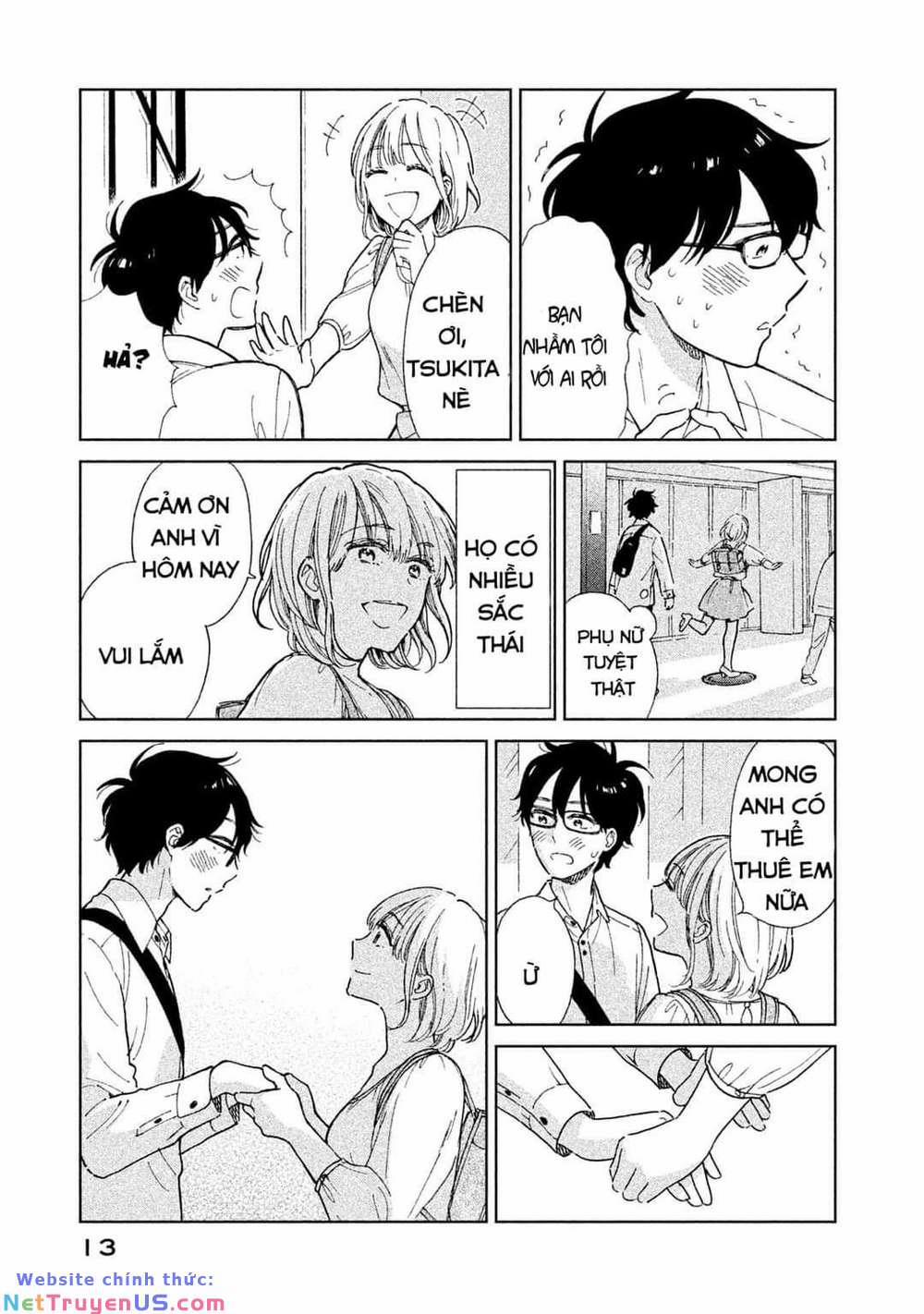 Bạn Gái Thuê Tsukita-San 1 trang 12