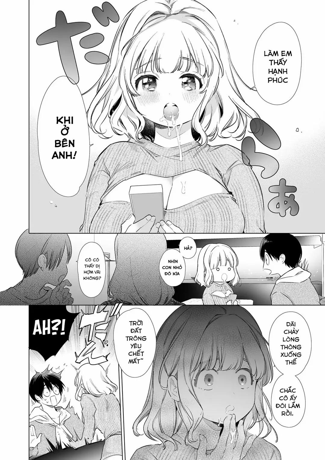 Bạn gái tôi tuôn ra như suối Oneshot trang 8