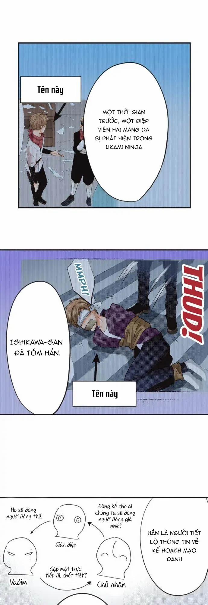 Bản Màu ~ Nàng Ninja Muốn Tận Tâm Cống Hiến 70.1 trang 11