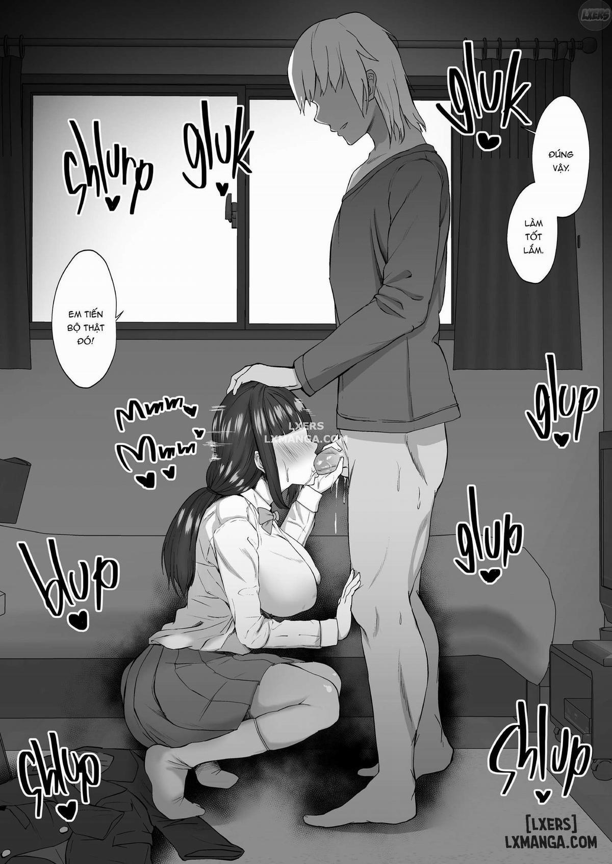 Bạn Tôi Trở Thành Thú Cưng Để Đụ Của Gia Sư Cô Ấy 1 trang 6