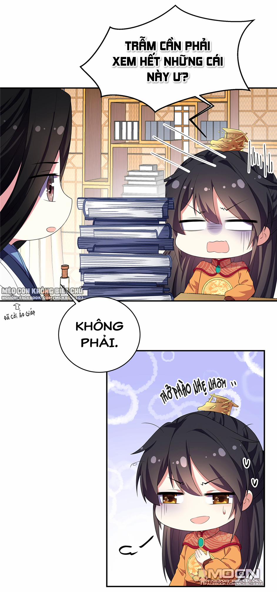 Báo Cáo! Đế Quân Ngài Có Độc! 10 trang 10