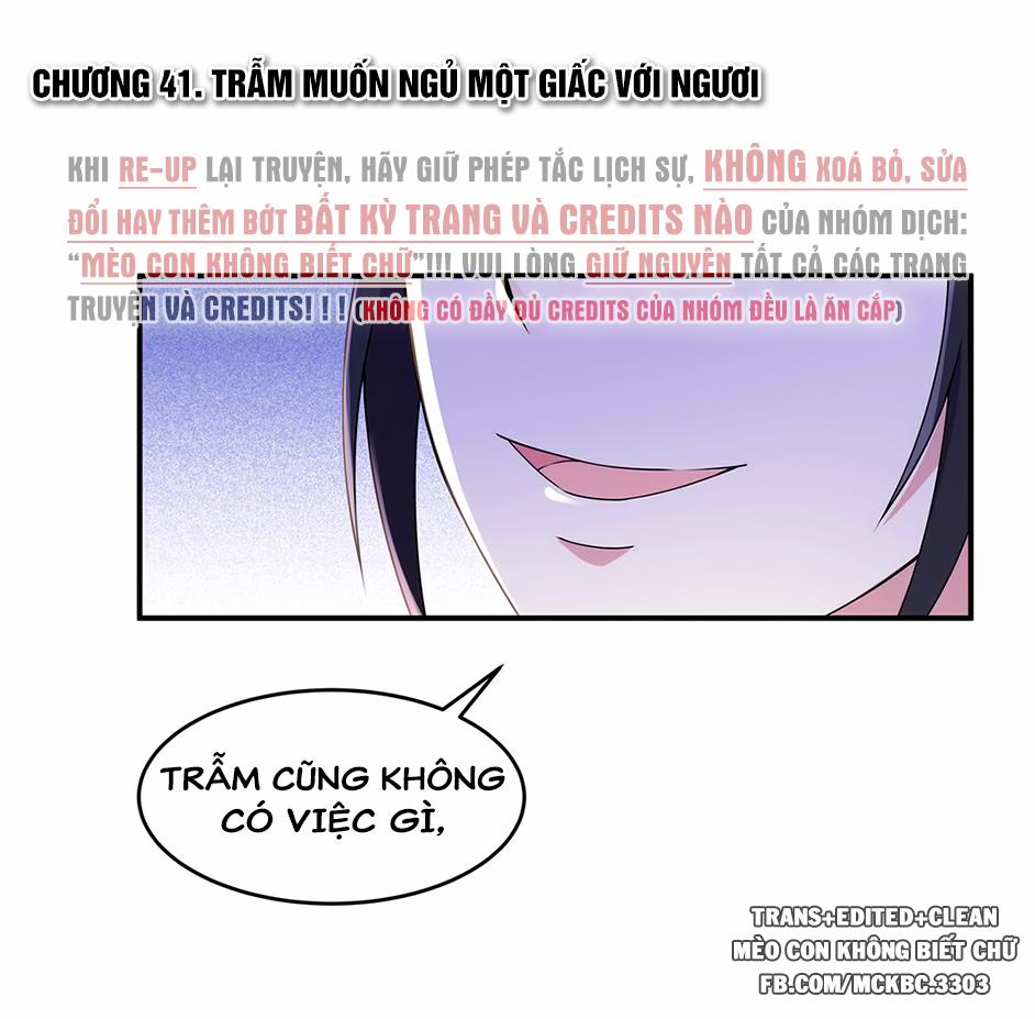 Báo Cáo! Đế Quân Ngài Có Độc! 41 0 Trẫm Muốn Ngủ Với Ngươi trang 3