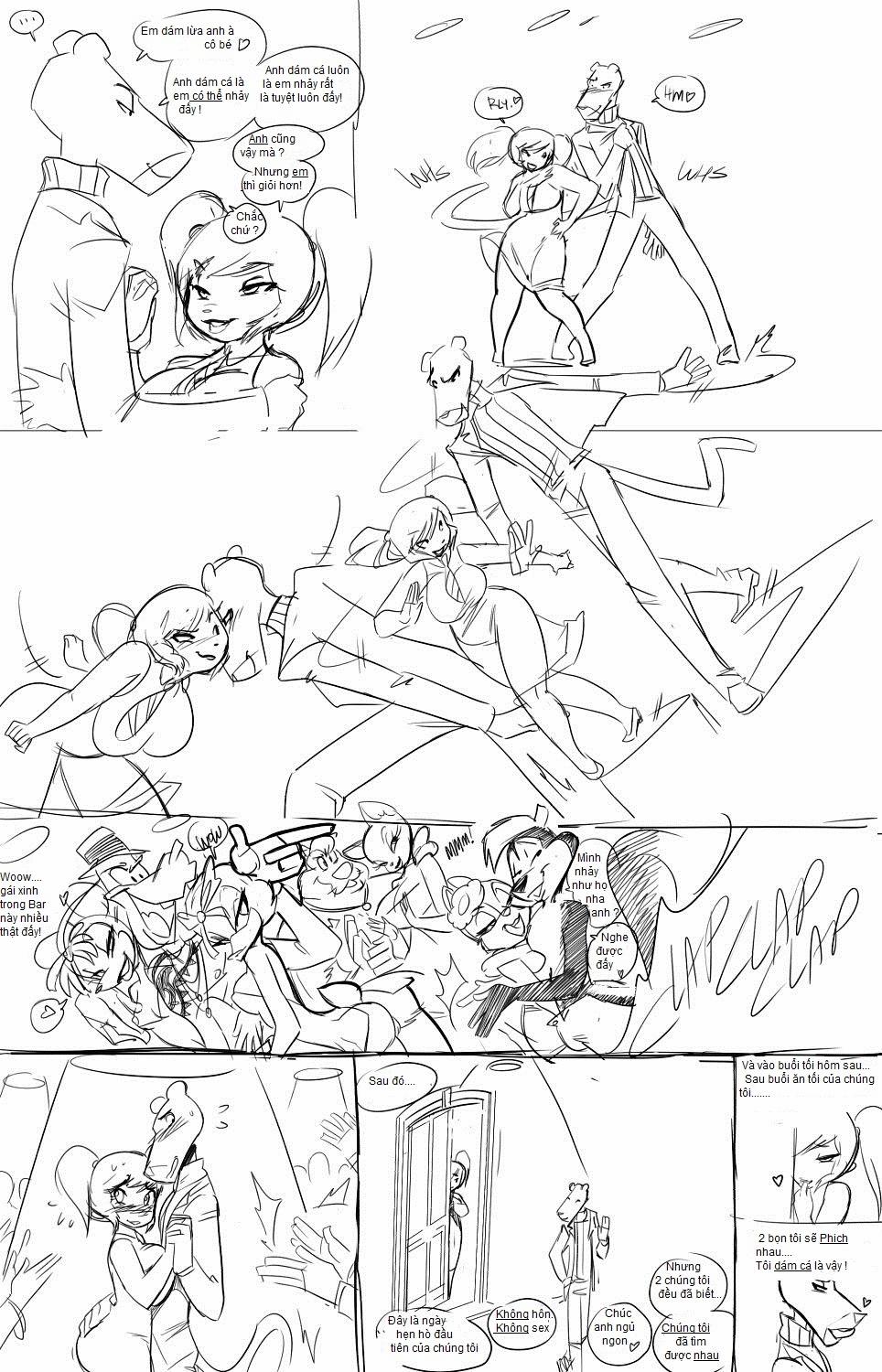 Báo Hồng và cô sóc Ellie Oneshot trang 3