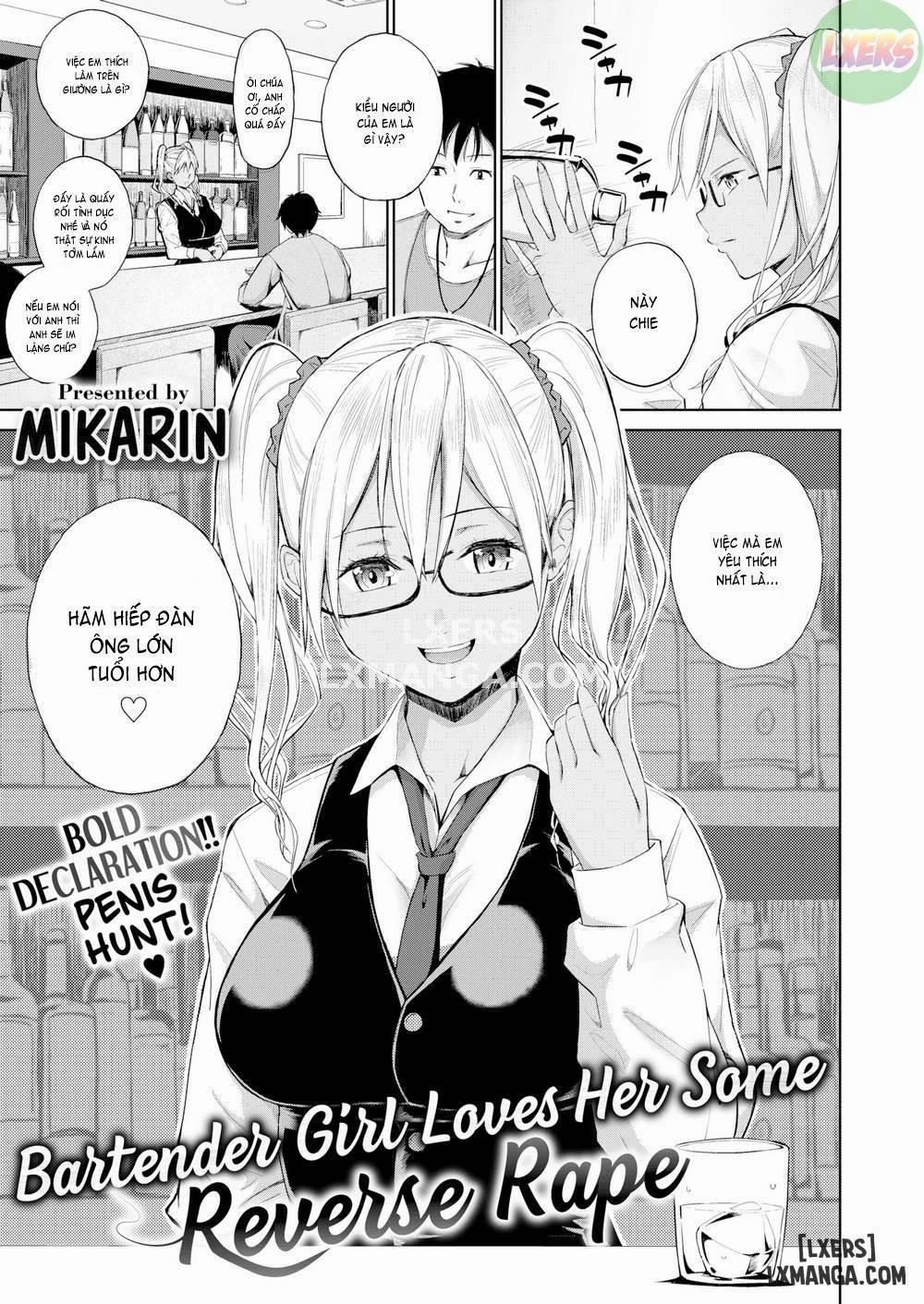 Bartender Girl Loves Her Some Reverse Rape Oneshot trang 0