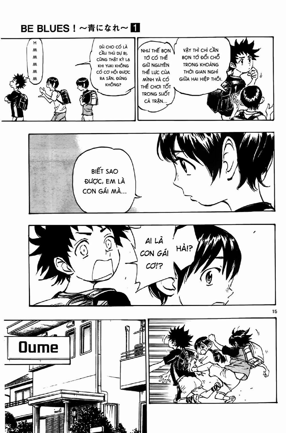 Be Blues! – Ao Ni Nare 1 trang 18
