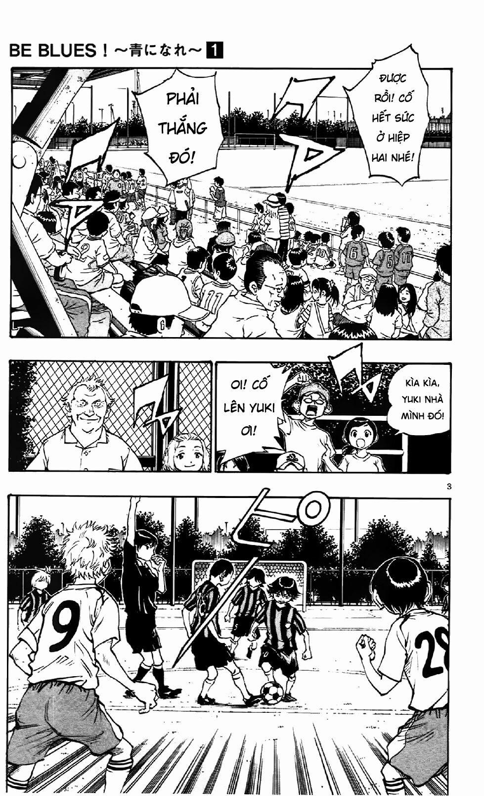 Be Blues! – Ao Ni Nare 4 trang 3