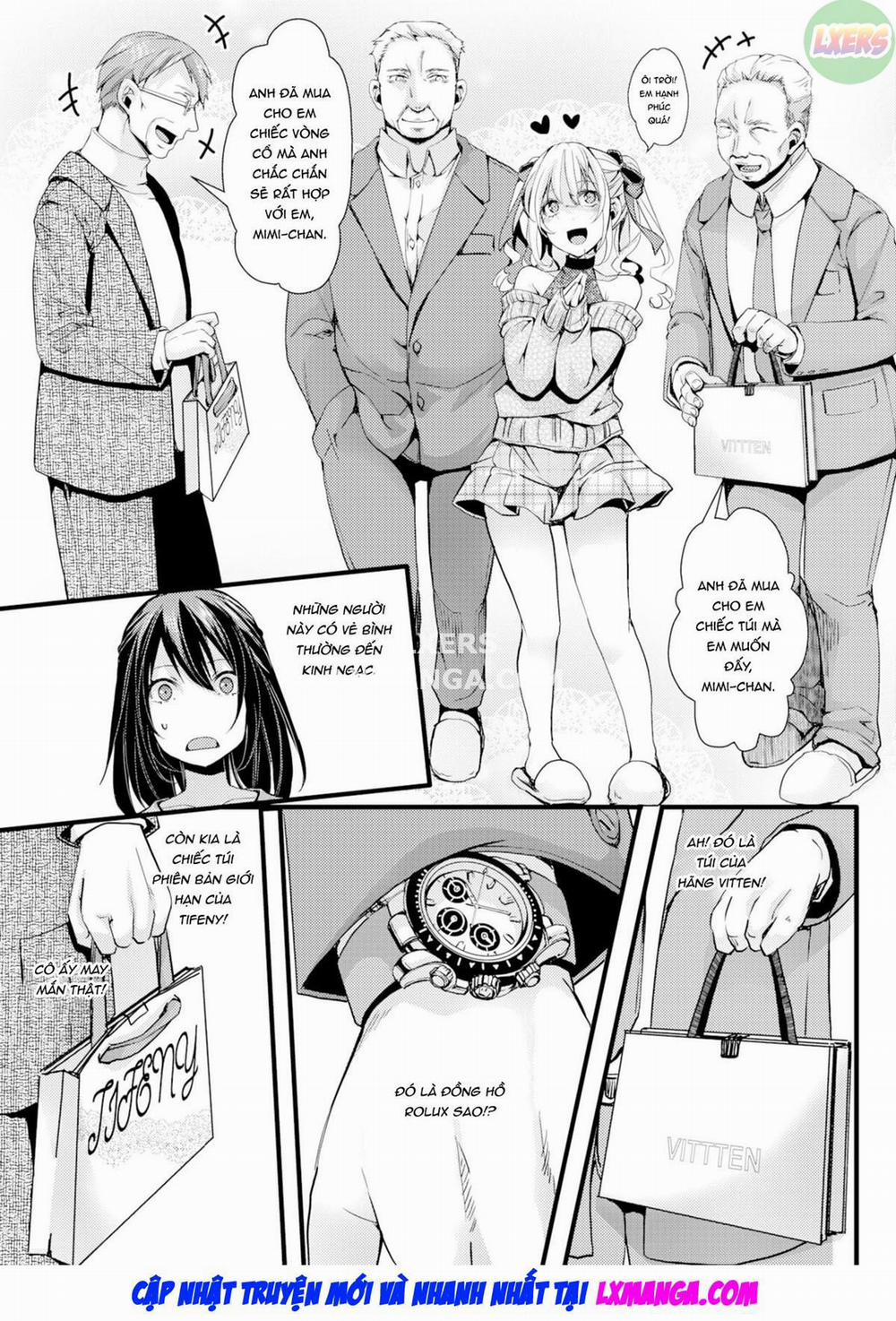 Bé đường và ba lão già Oneshot trang 9