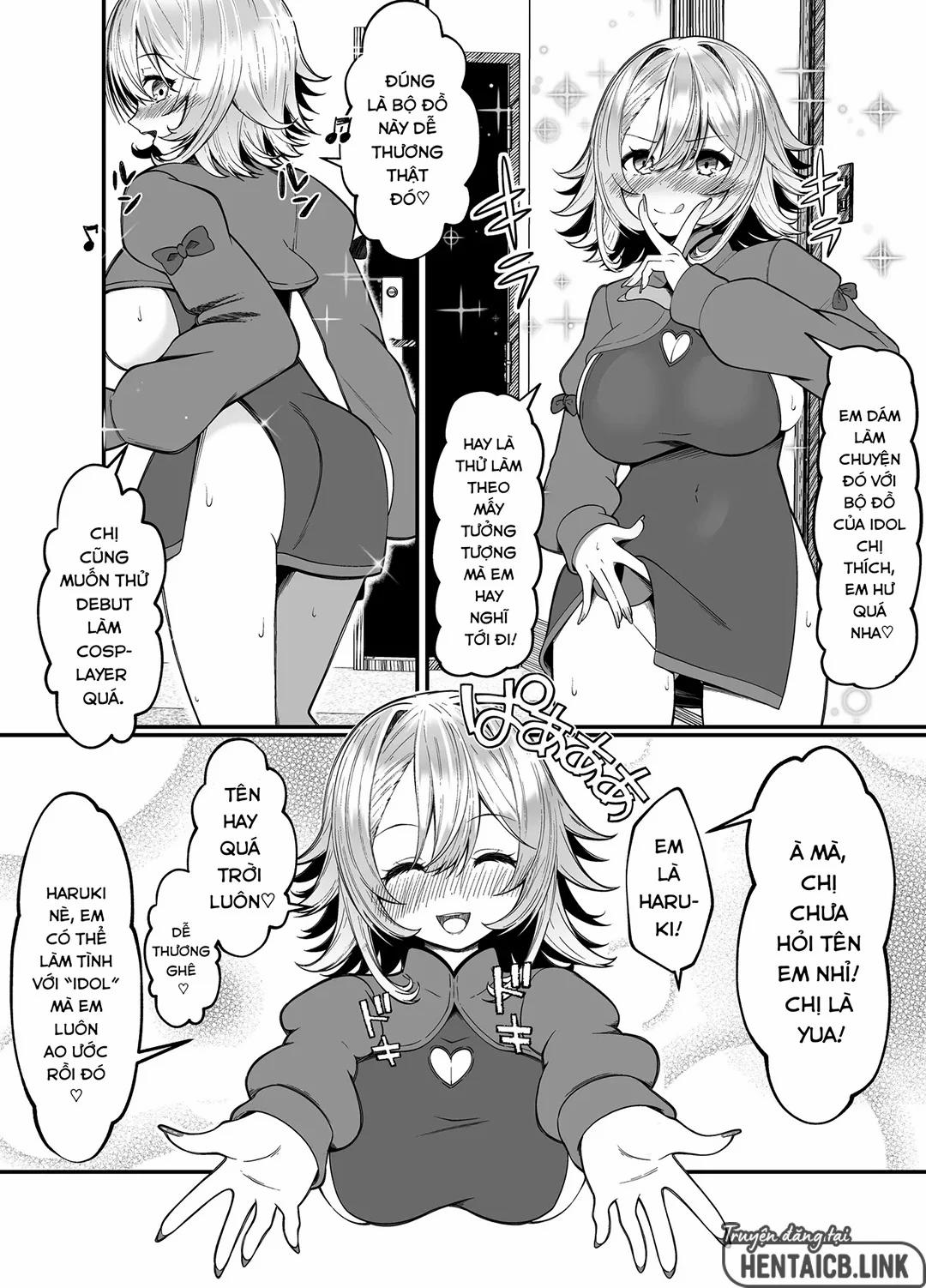 Bị cô gái ngực bự tiếp cận trên đường về nhà Oneshot trang 18