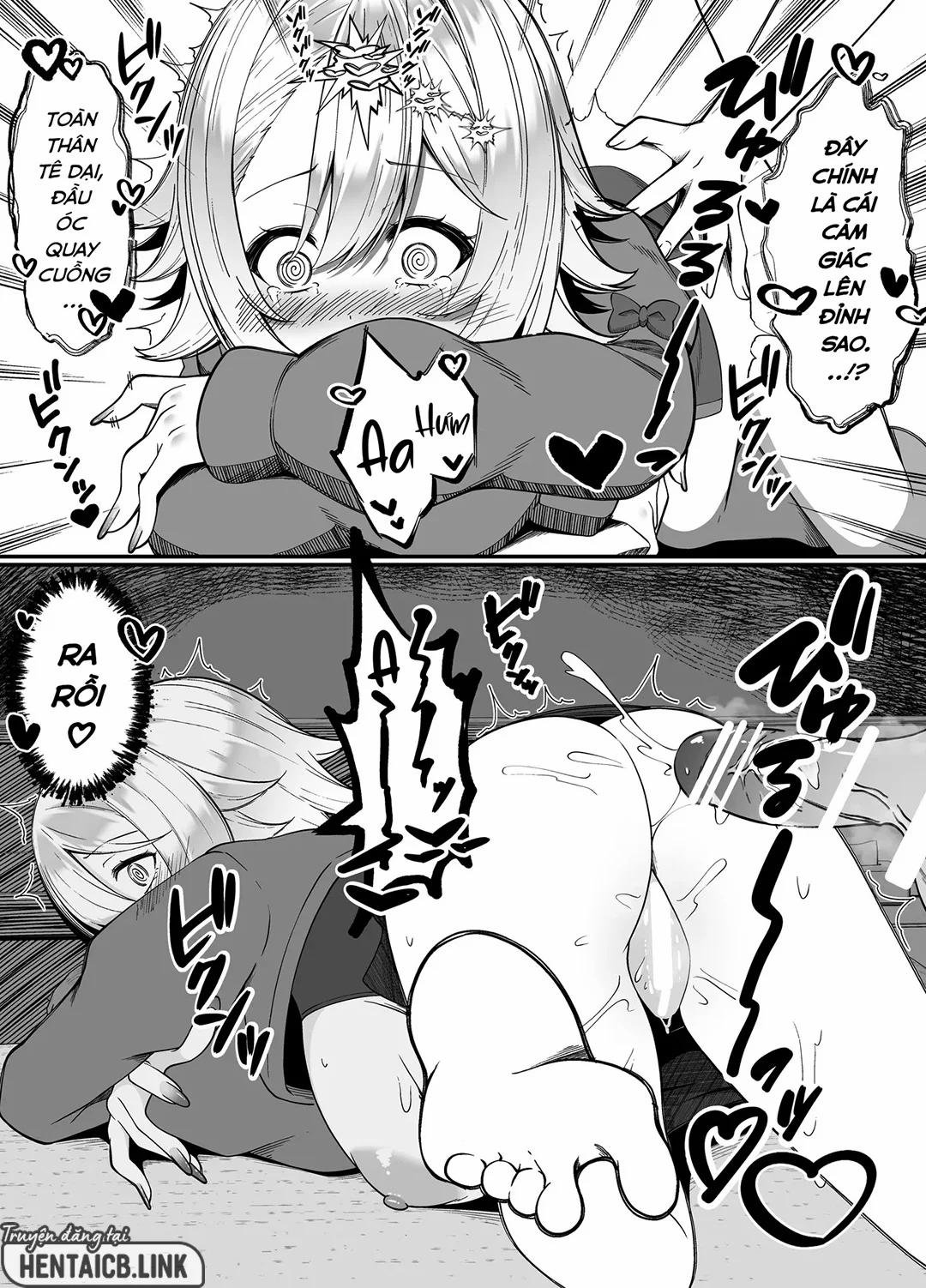 Bị cô gái ngực bự tiếp cận trên đường về nhà Oneshot trang 21