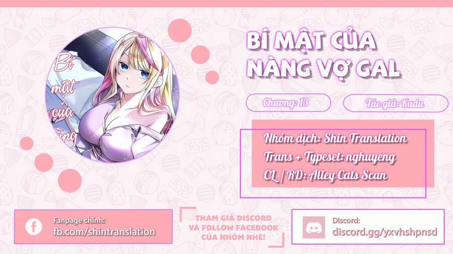 Bí Mật Của Cô Vợ Gyaru Chương 13 Trang 1