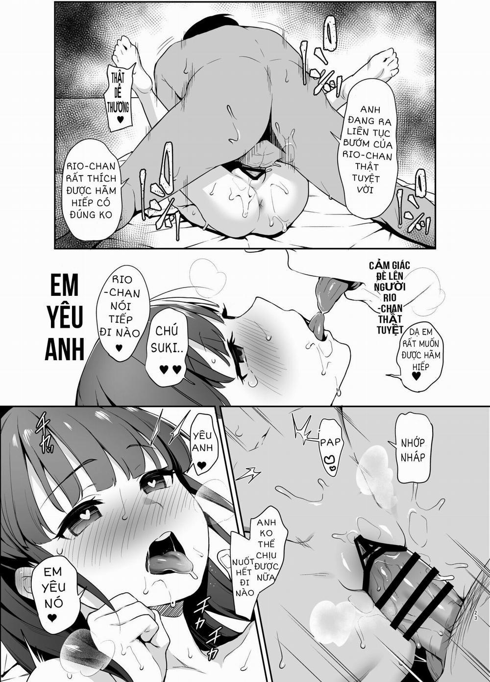 Bị thôi miên có nghĩa là em sẽ trở thành vợ của anh phải không Oneshot trang 21