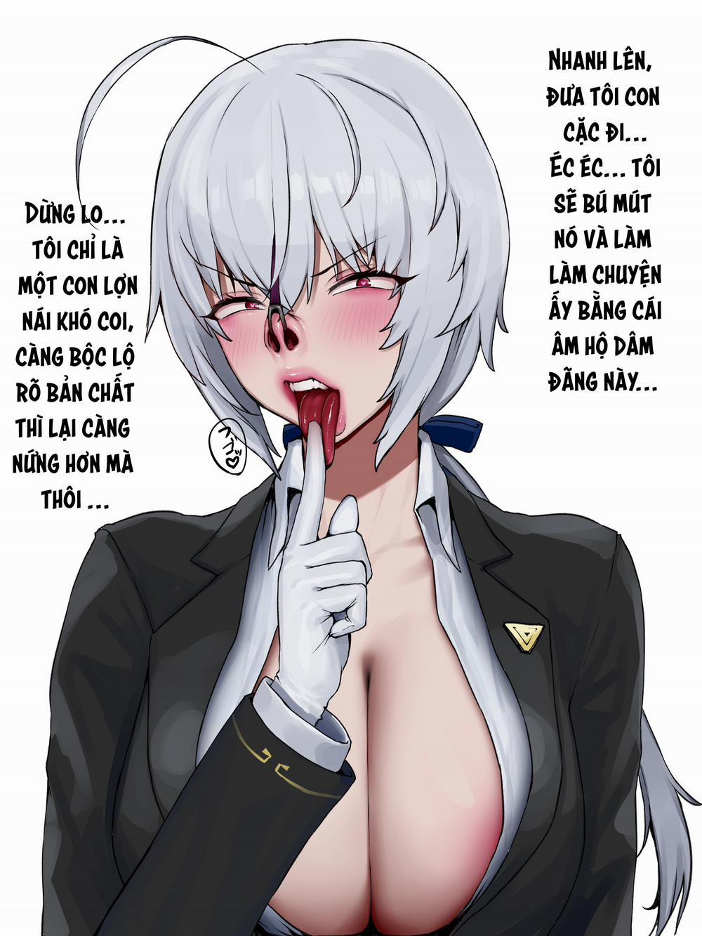 Biến nữ quản gia tóc bạc ngực bự thành một kẻ nghiện sex Oneshot trang 4