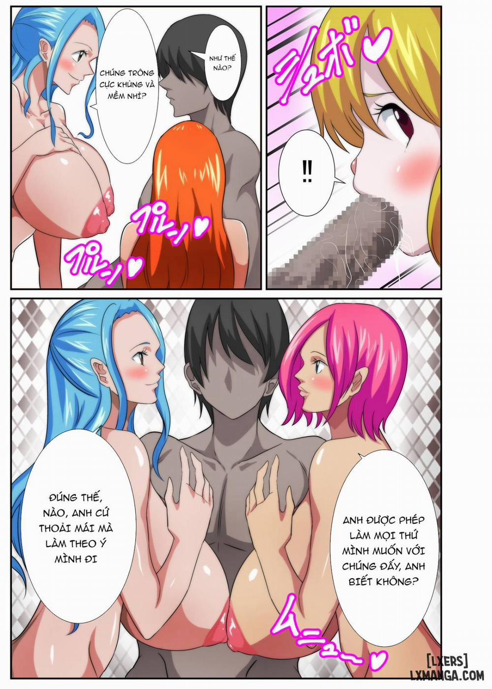 Big Breasted Heroine Harem Paradise Oneshot trang 8