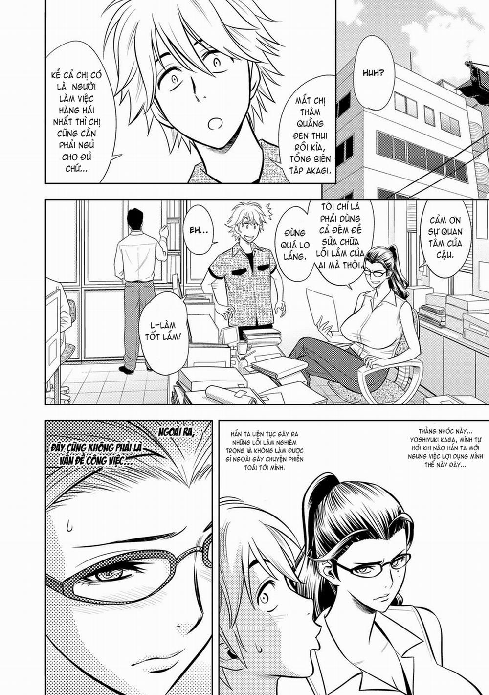 Bijin Henshuu-chou no Kinbaku Oneshot trang 4