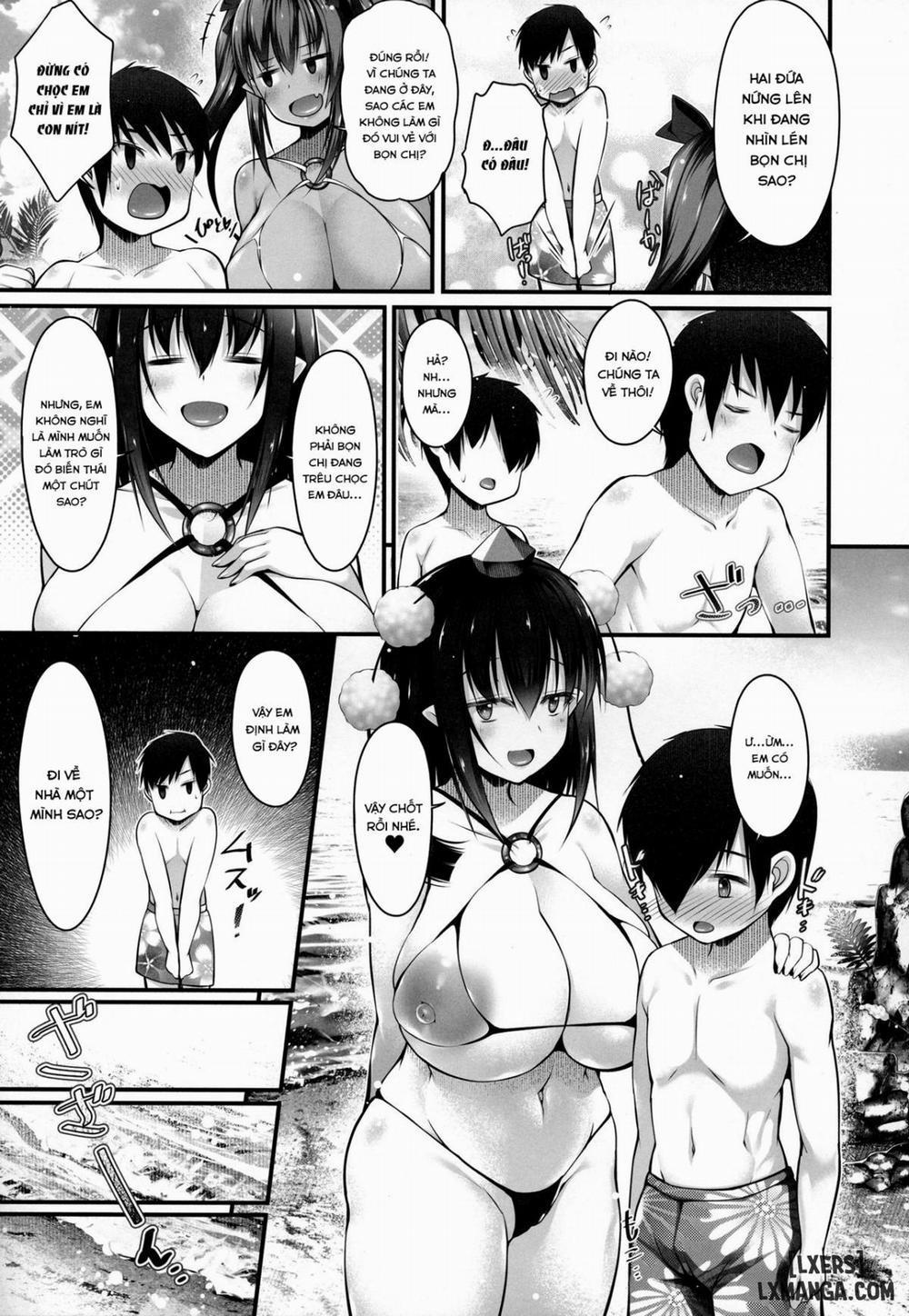 Bitch na Tengu no Onee-chan to Ikenai Natsuyasumi Chương Oneshot Trang 7