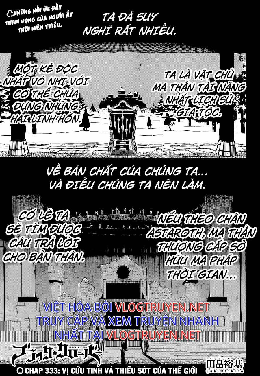 Black Clover - Pháp Sư Không Phép Thuật Chương 333 Trang 1