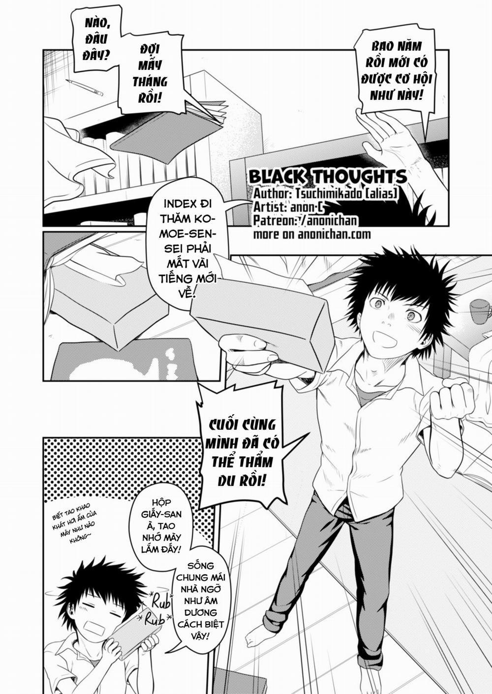 Black Thoughts (Toaru Kagaku no Railgun) Chương Oneshot Trang 3