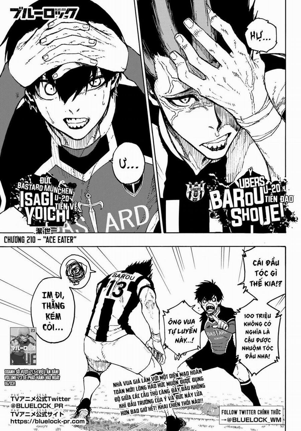 Blue Lock 210 trang 1