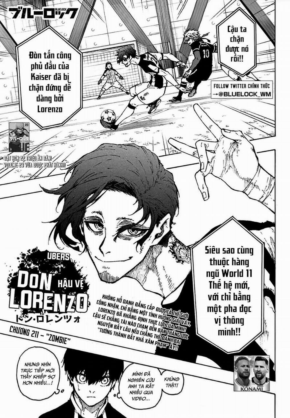 Blue Lock 211 trang 2