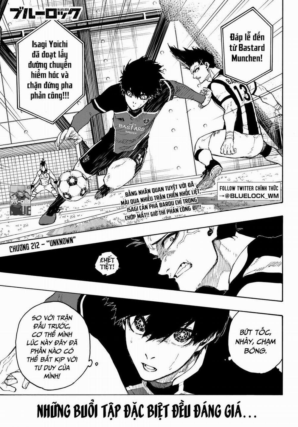Blue Lock 212 trang 1